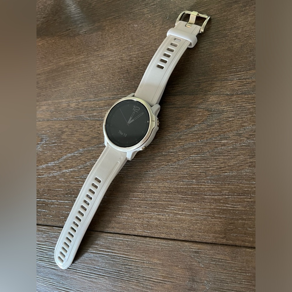 Garmin FENIX 6s  Sapphire - Light Gold-tone with EXTRA bands